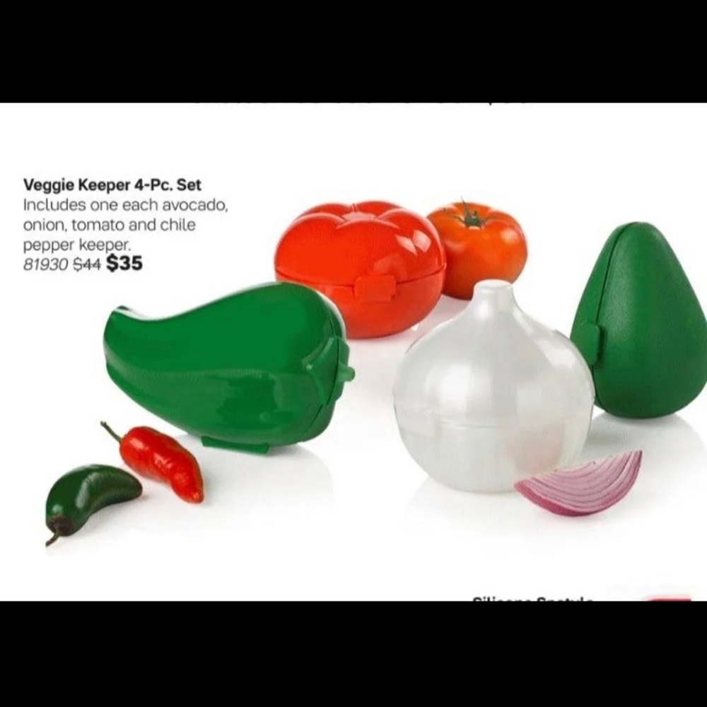 Veggie keepers by tupperware